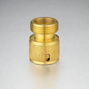 Meeste tiibadega messingist valmistatud kiire voolikkontenktor